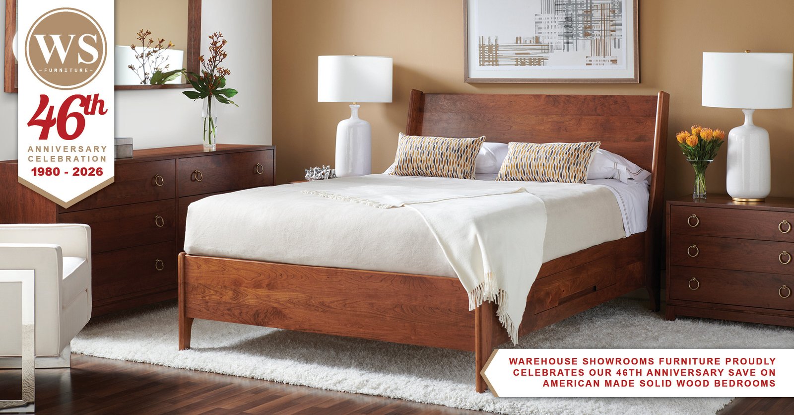 46th Anniversary Sale Save on Bedrooms